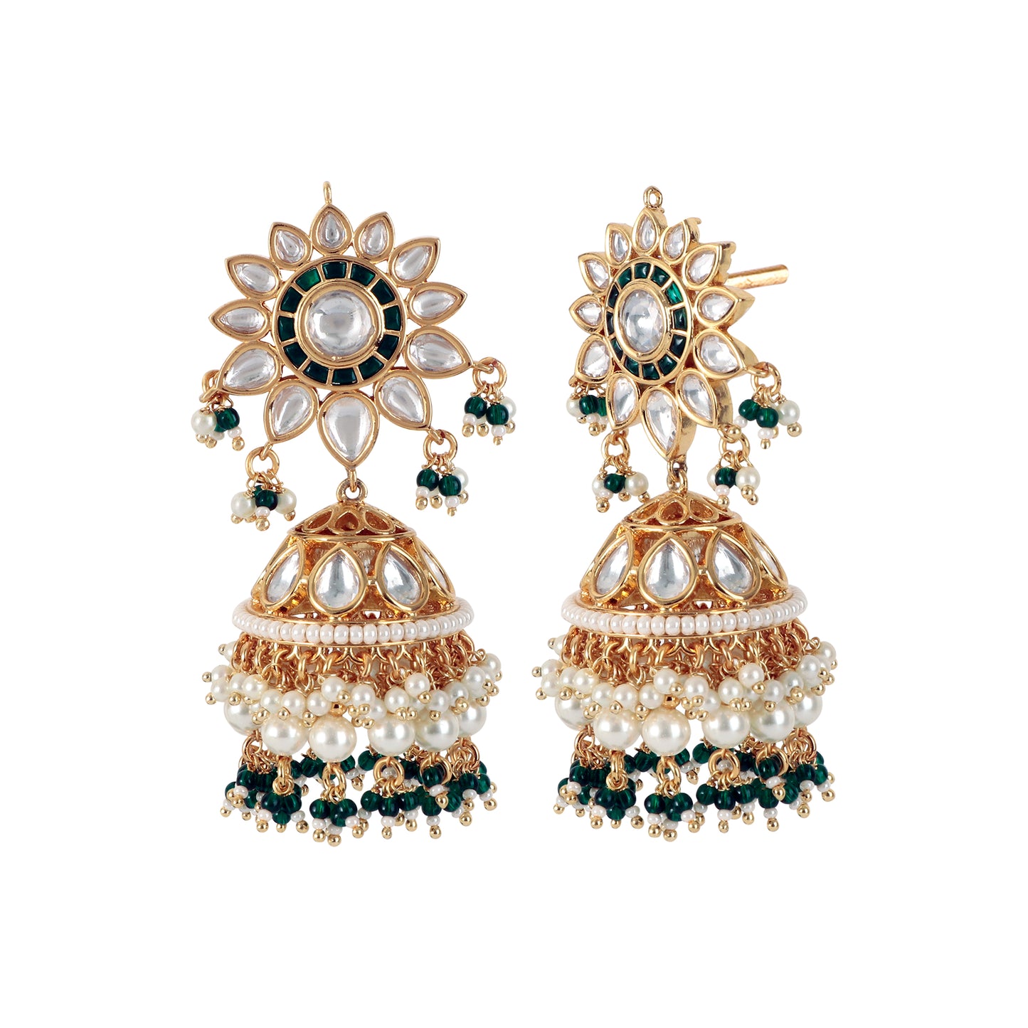 Kundan Necklace Set with Tikka