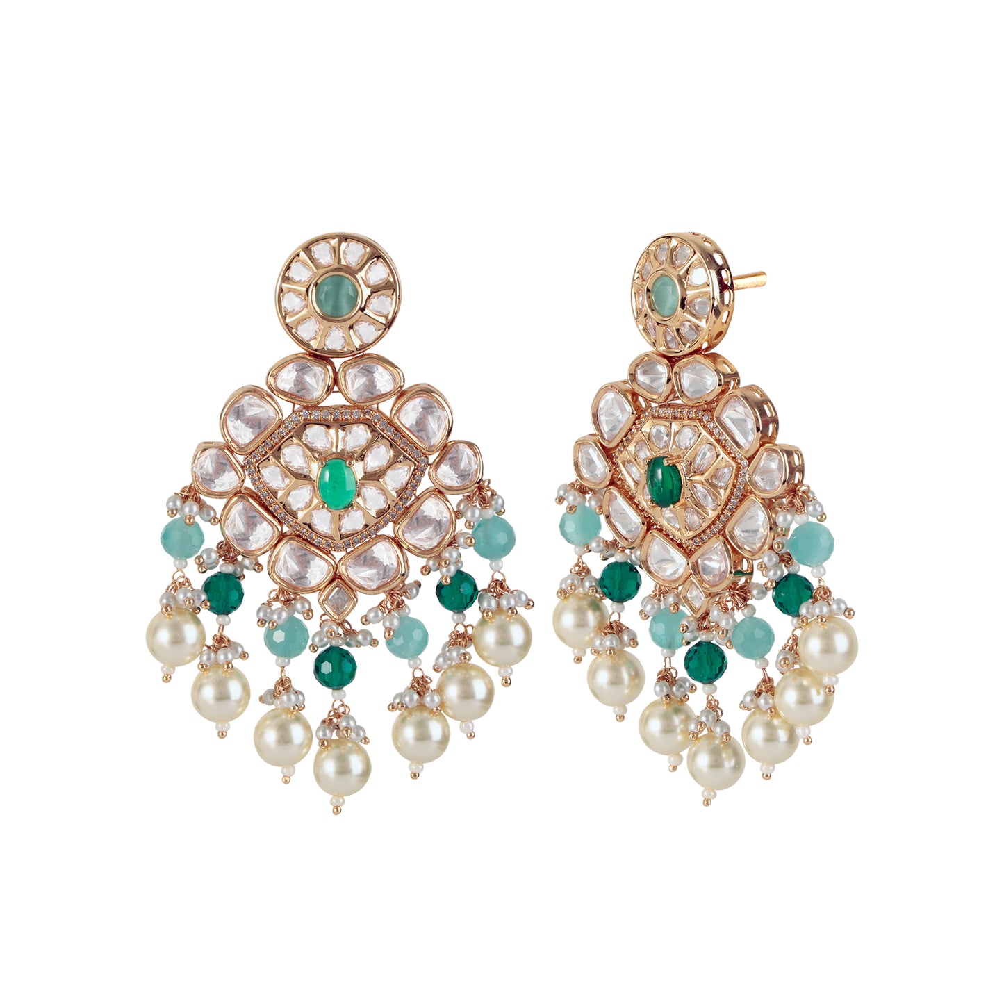 Kundan Necklace Set with Tikka