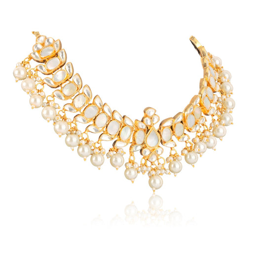 Mother Of Pearl Necklace Set
