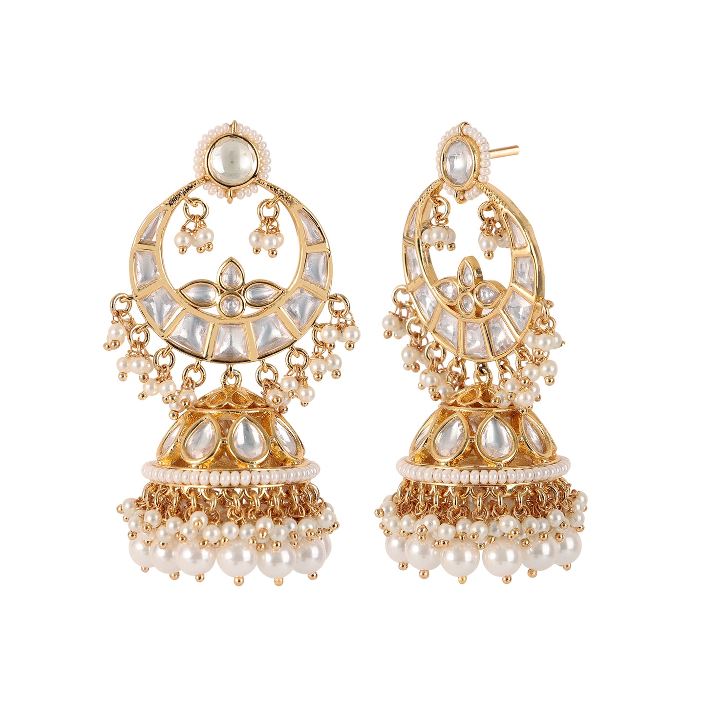 Kundan Necklace Set with Tikka